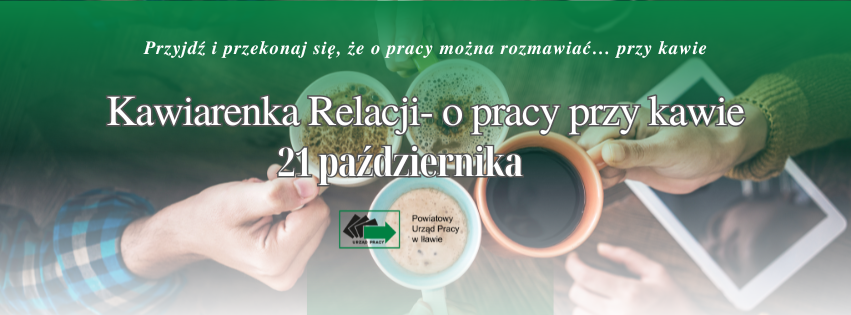 Kawiarenka Relacji –o pracy przy kawie.