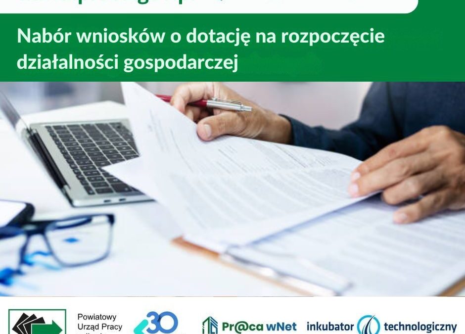Dotacja na działalność 2026 – nabór wniosków w urzędzie pracy w Iławie